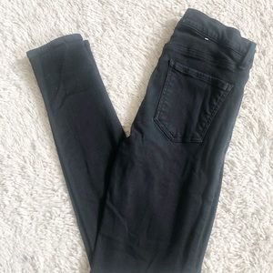 AGoldE black skinny jeans